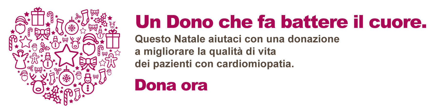 Auguri di Natale - donazione