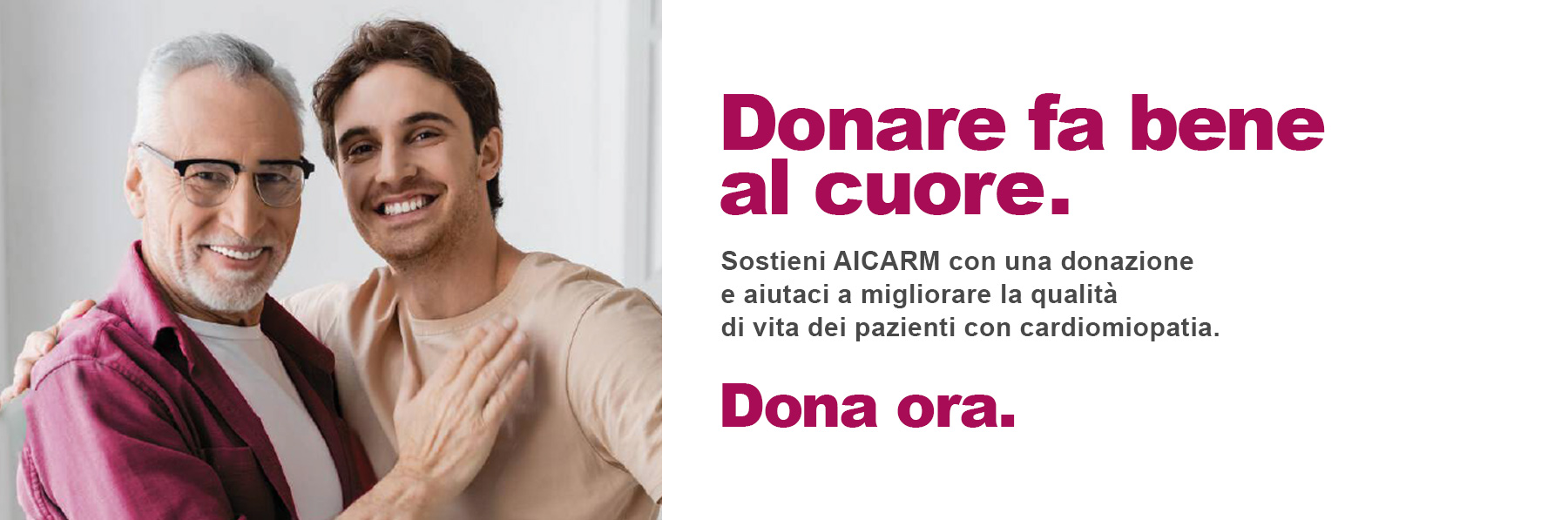 Donazioni sostieni AICARM